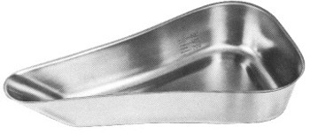 Powder Strewer, Triangular Basins, Placenta and Bed Pans